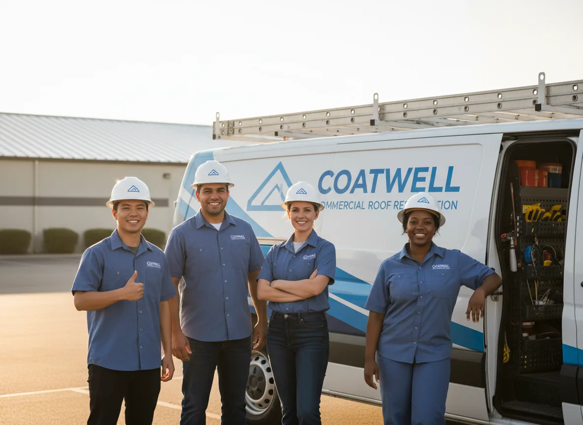 Commercial roof coating company in Chickamauga, GA
